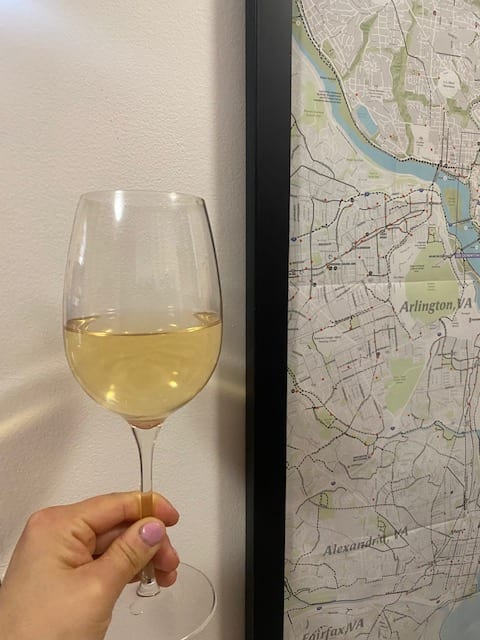 Very clear and light straw color on PnP.