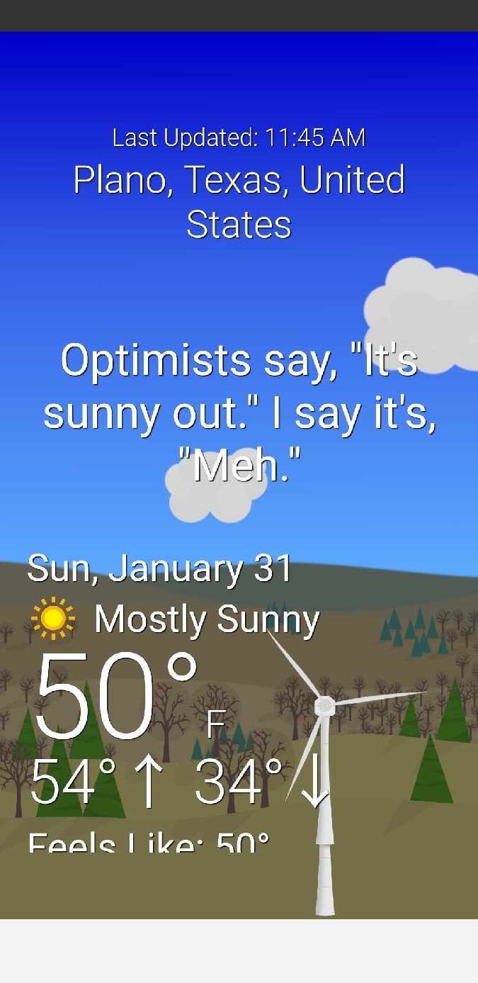 WTForecast