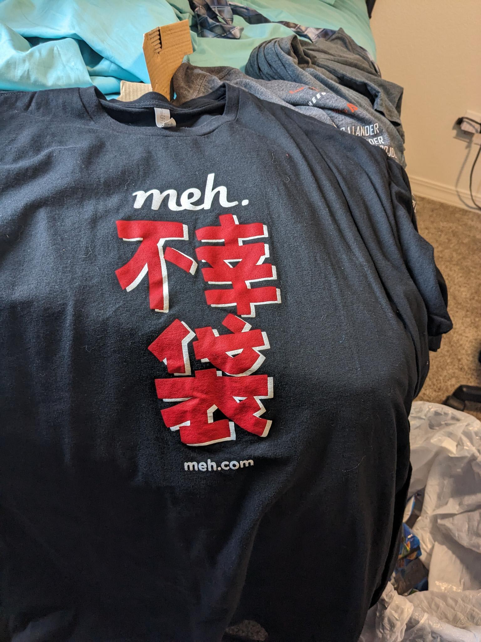 Fukubukuro Meh shirt