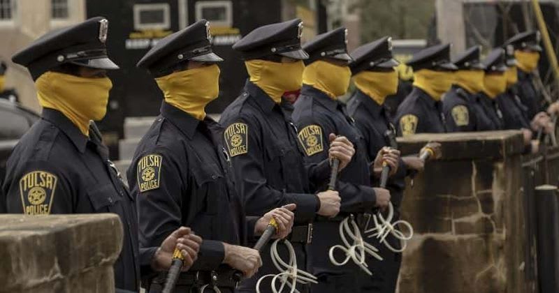 The masks are for your protection!