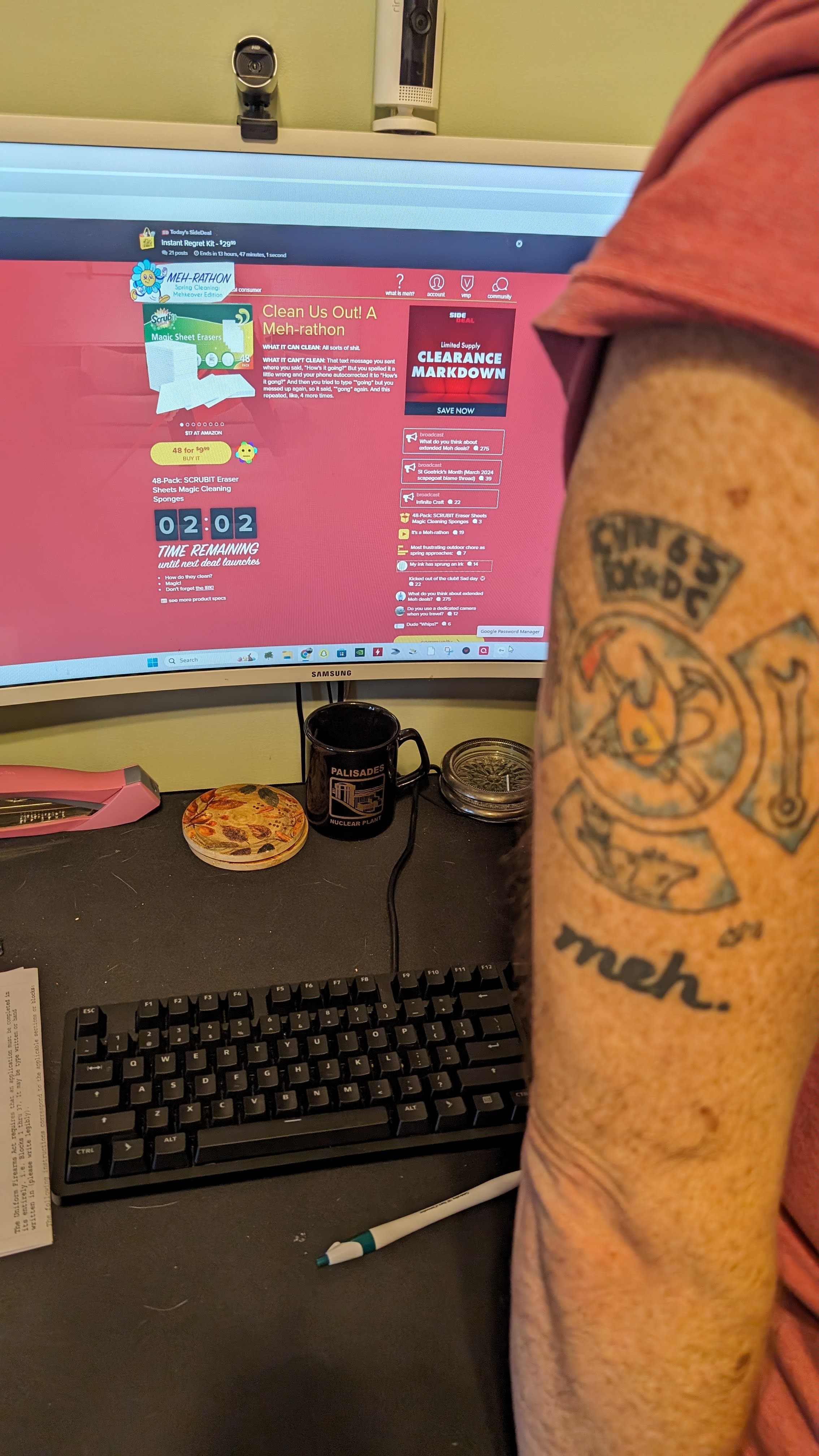 ink for irk March Micky