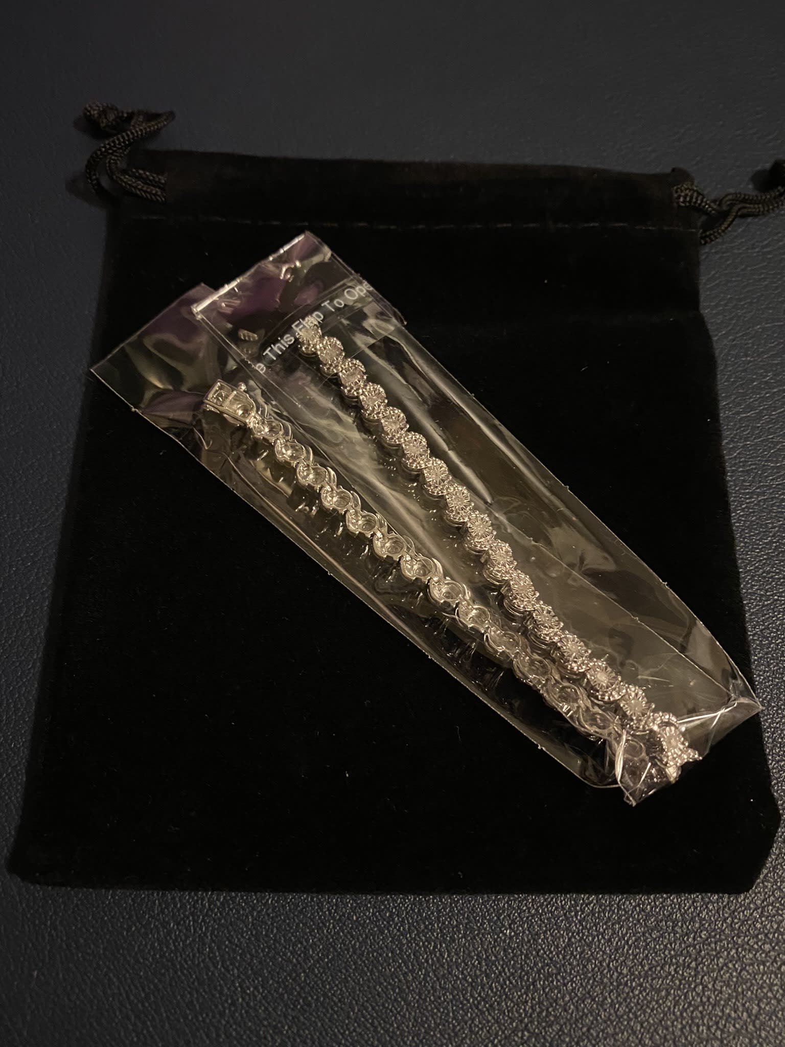 The Velvet Bag and Plastic Baggie