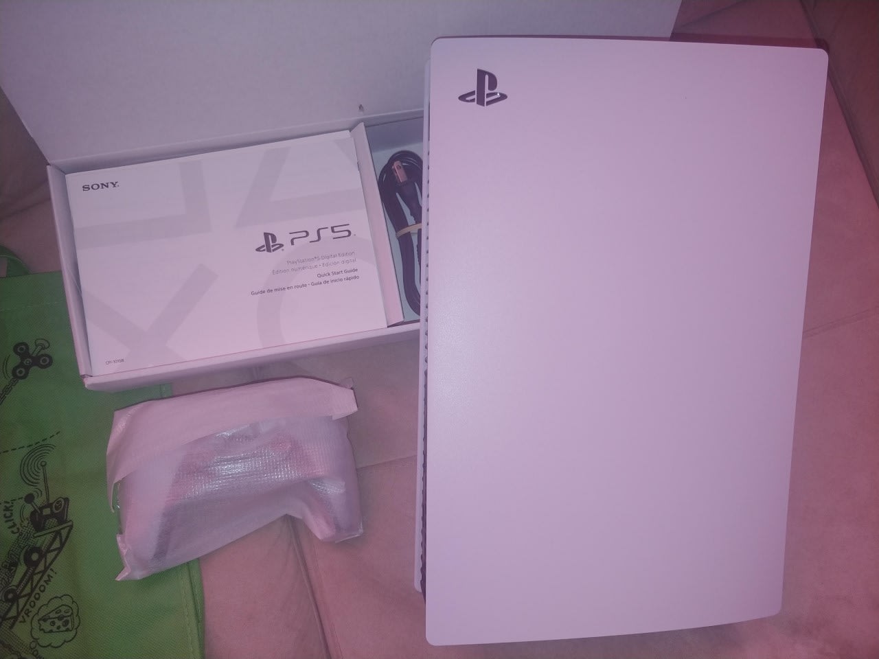 Containing a PS5!!!