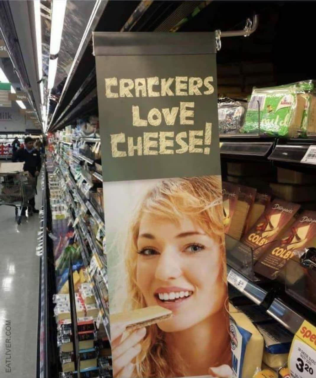 Crackers Love Cheese
