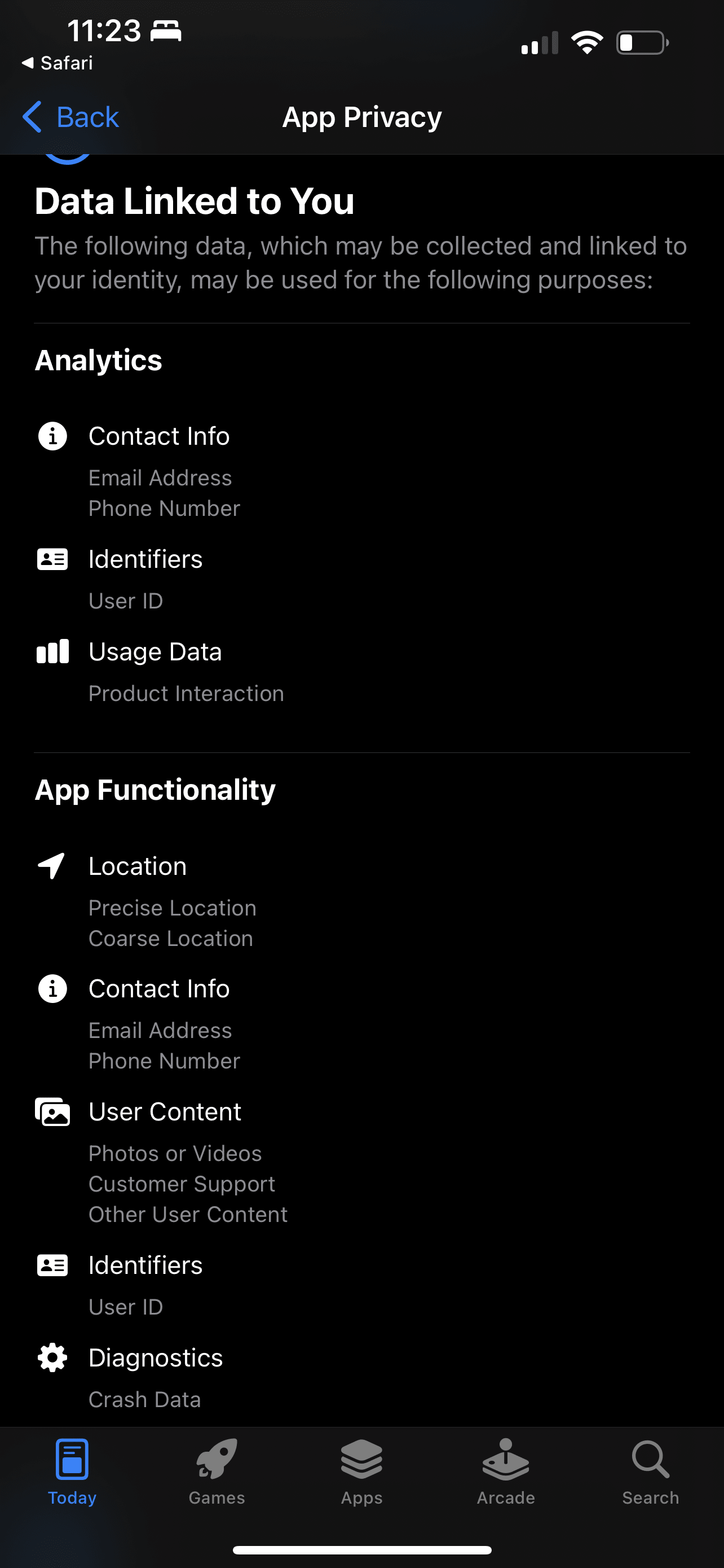 any reason my lights need my email address and phone number?