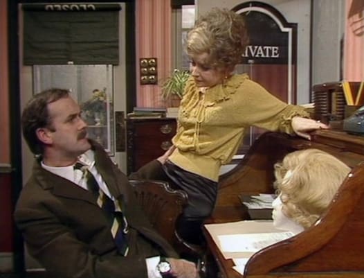 Basil and Sybil Fawlty