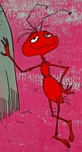 red ant from pink panther
