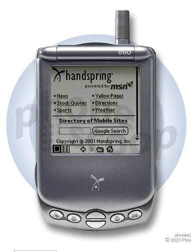 Palm Treo 180g closed