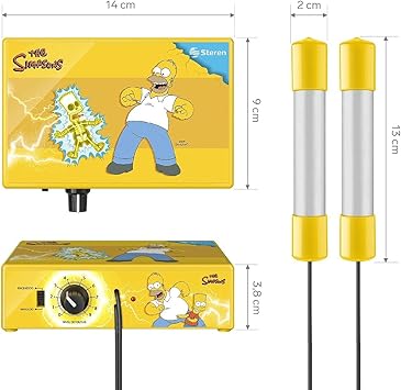Simpsons electric shock game