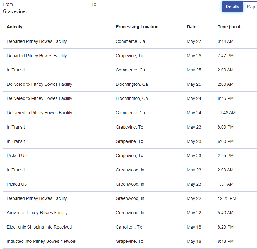 it's bouncing across the country