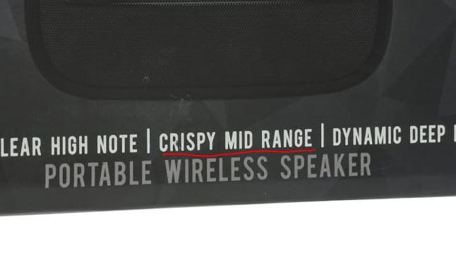 I also like to keep my mid range crispy...