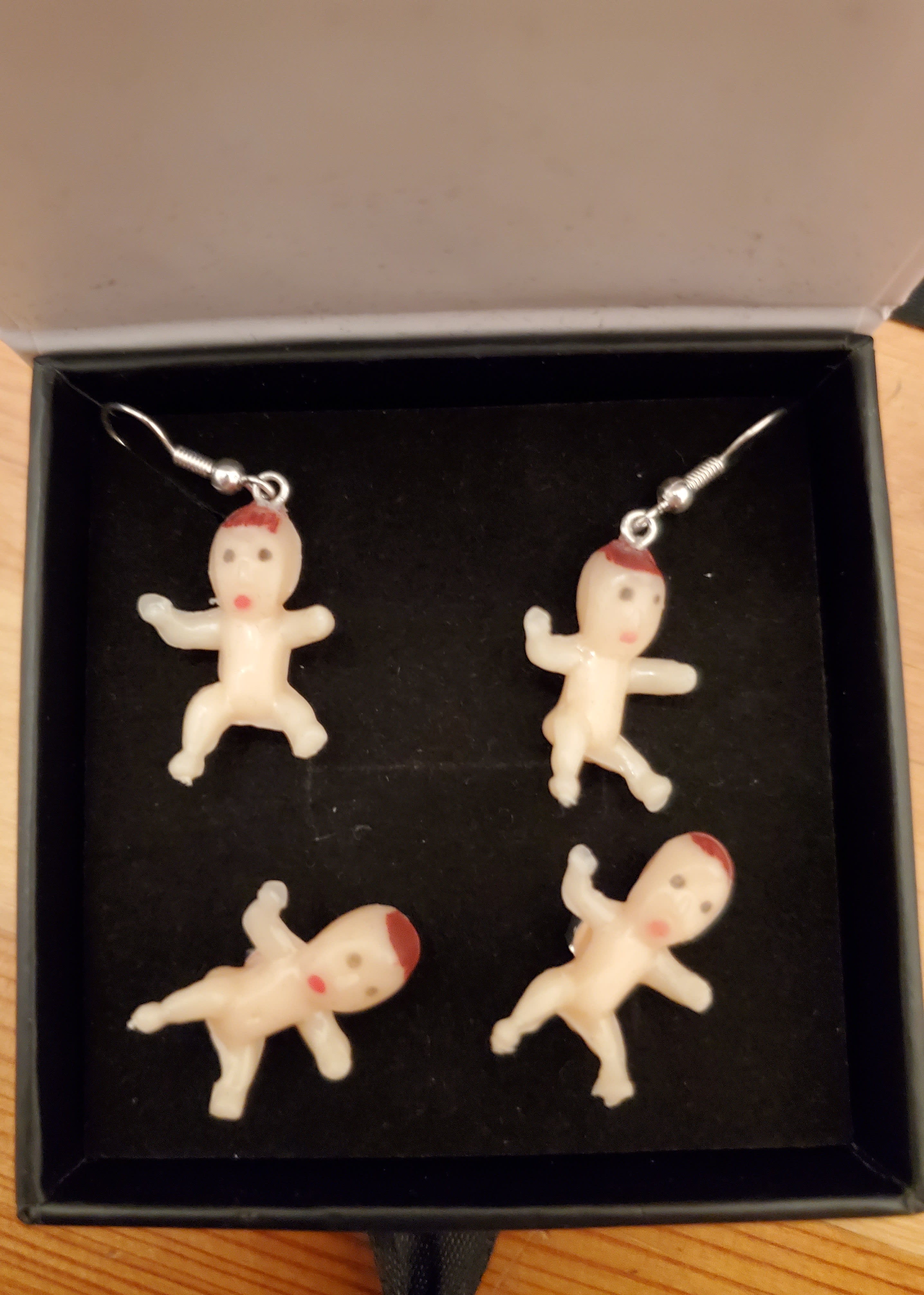 the best baby earrings I've ever received