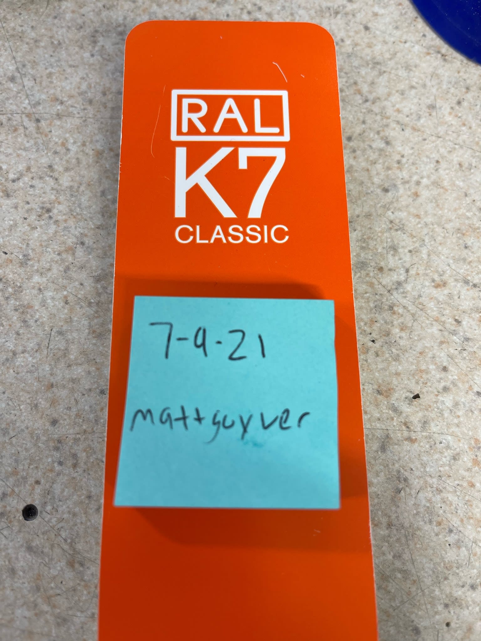 Color reference book