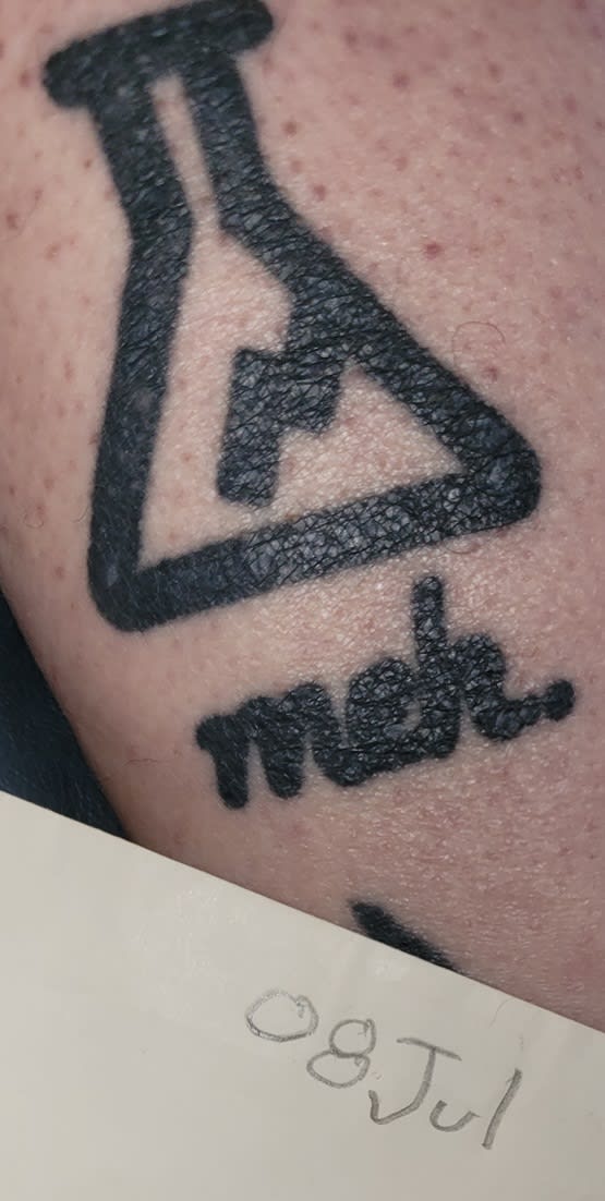 Broken Lab Glassware