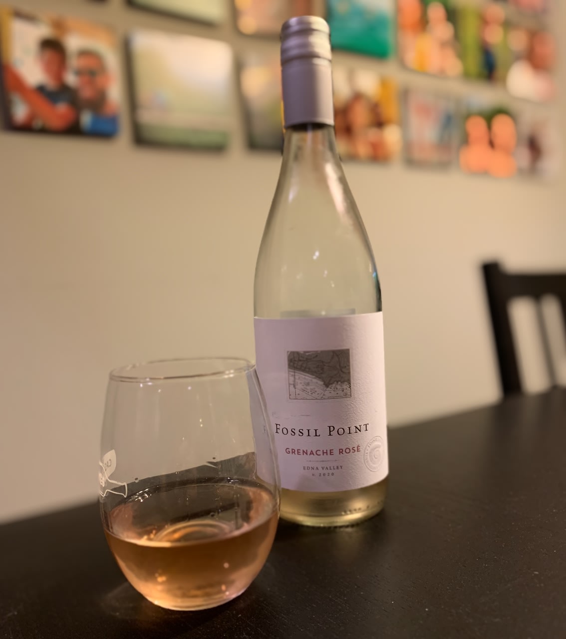 Fossil Point Bottle and Glass