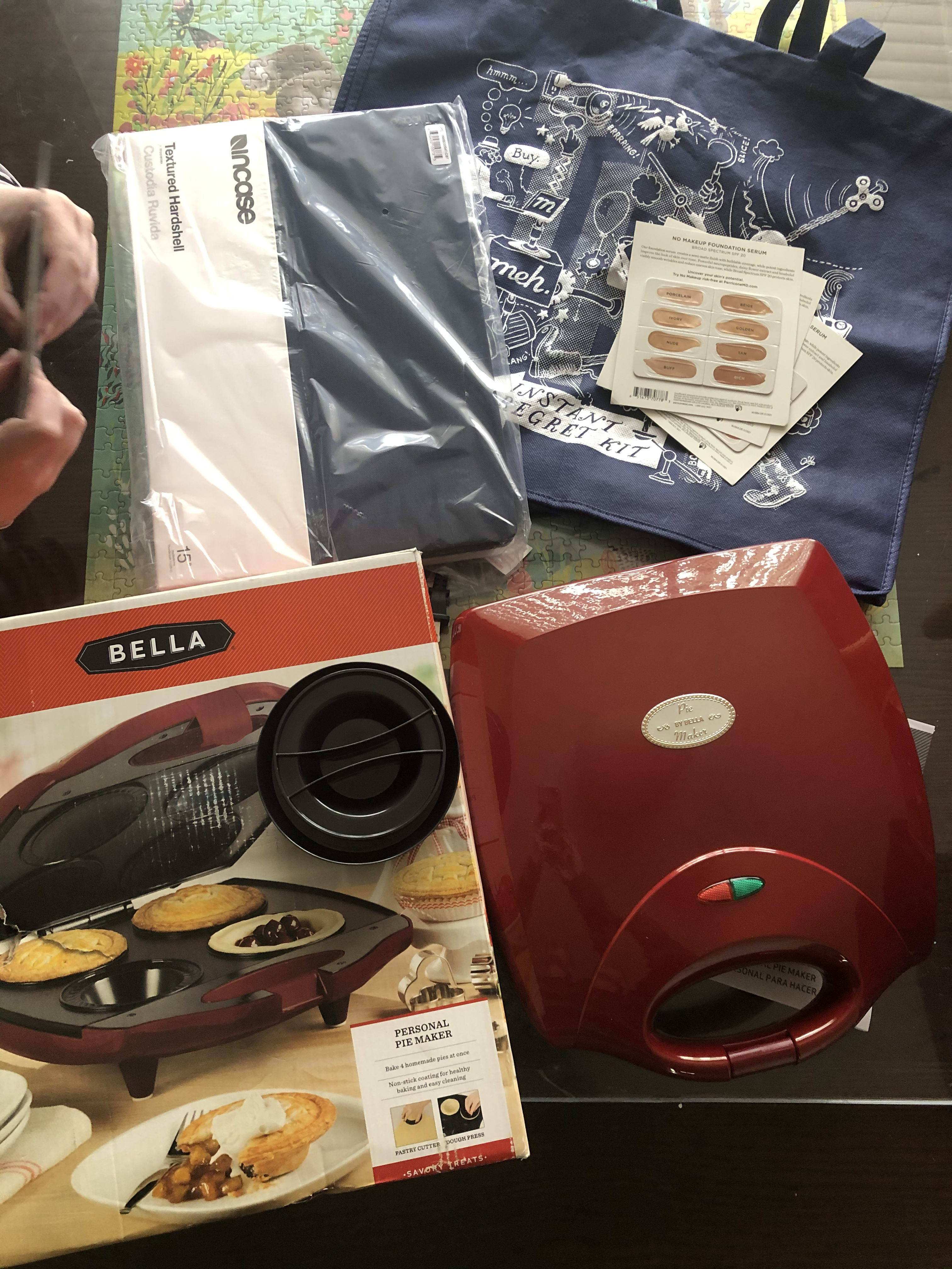 got it! Mini pie maker?! Aw yeah!