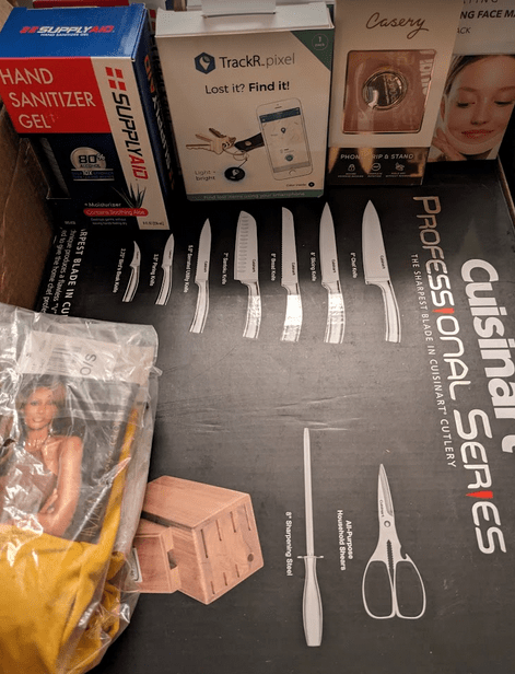 usual junk plus cuisinart pro knife set
