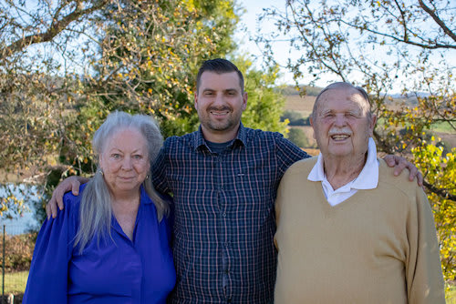 Christine, Jason, Cecil De Loach