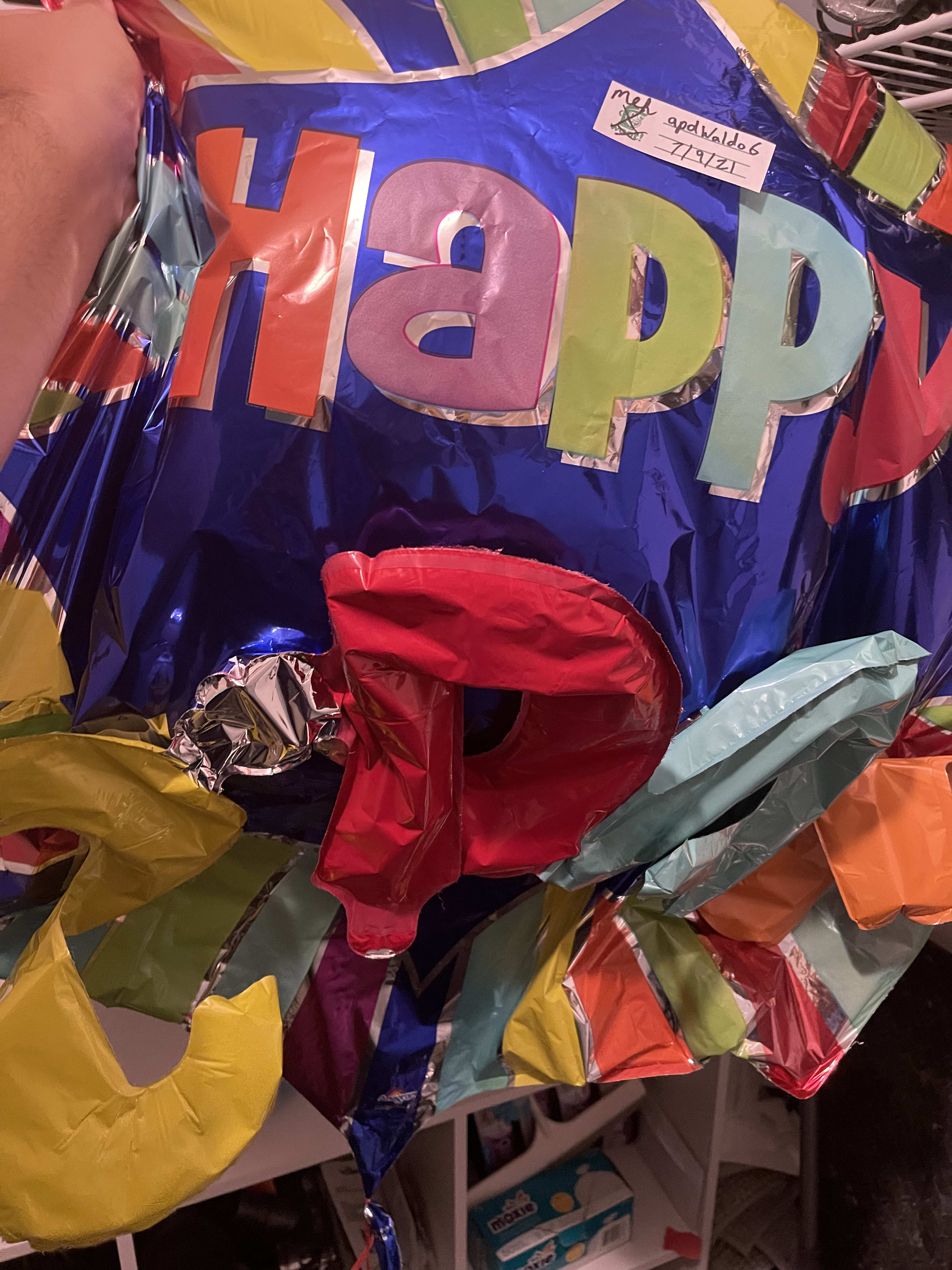 sorry the balloons a little meh