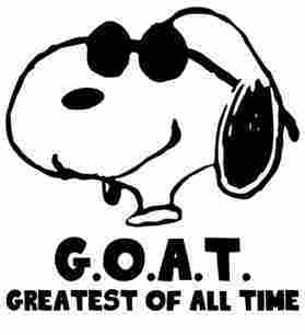 Snoopy is the GOAT!