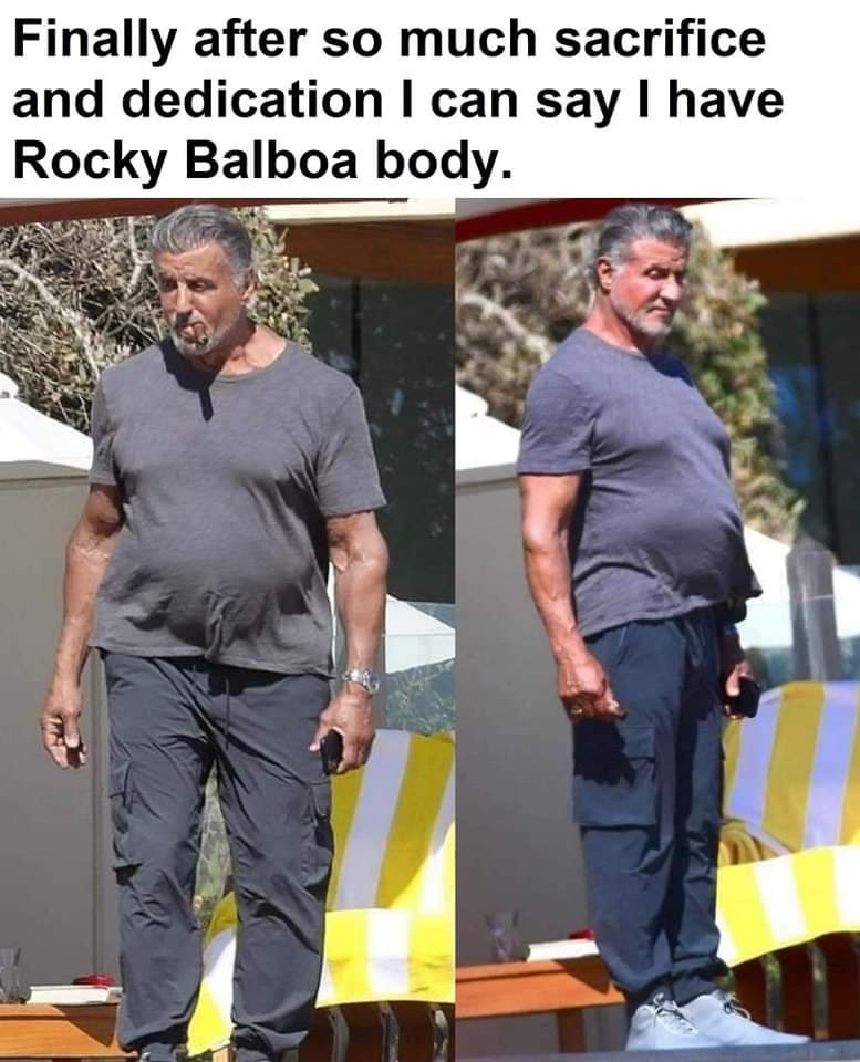 rocky balboa body