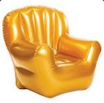 inflatable arm chair