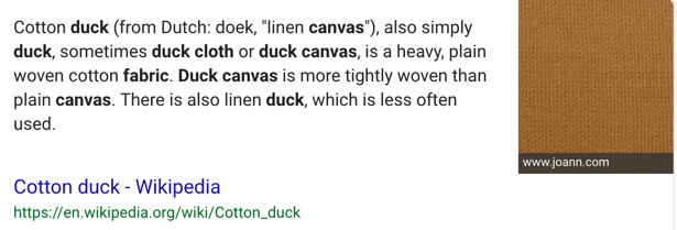 Cotton duck - Wikipedia