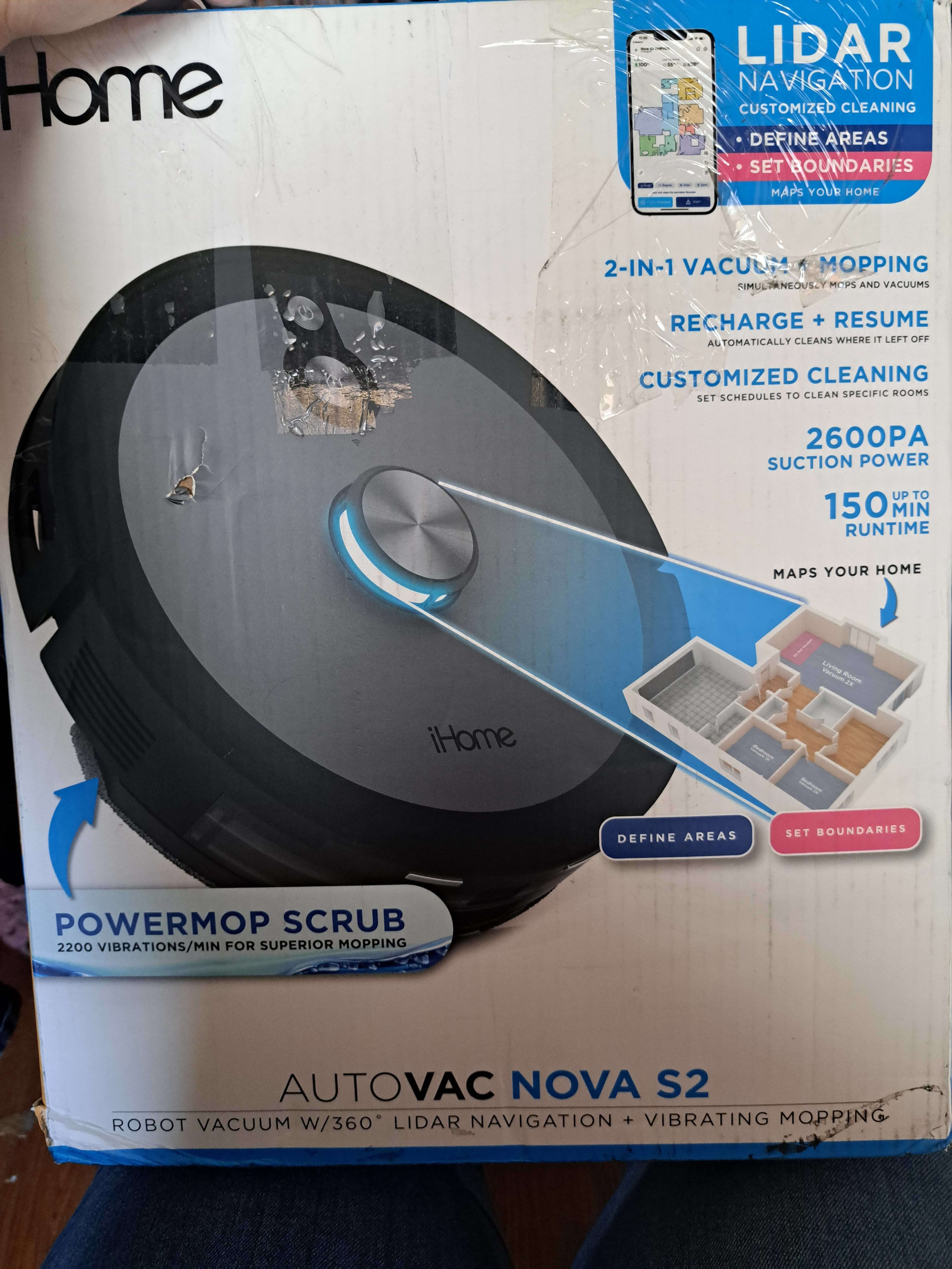 iHome robo vac