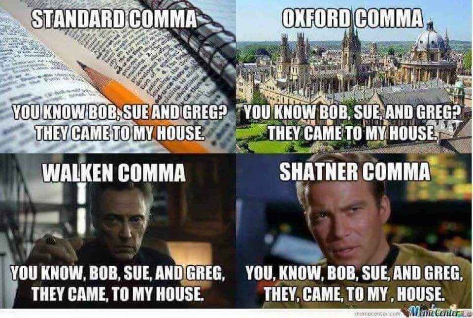 shatner comma