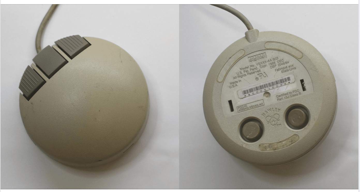 DEC Hawley puck mouse