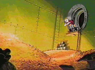 Scrooge McDuck Diving