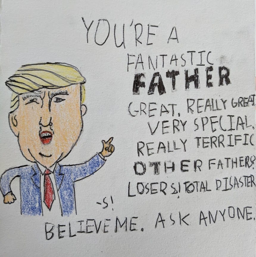 Got a homemade card from my son