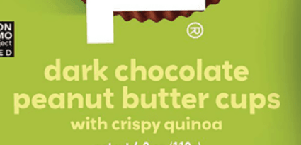 Unreal Dark Chocolate Peanut Butter Cups with Crispy Quinoa 4 oz