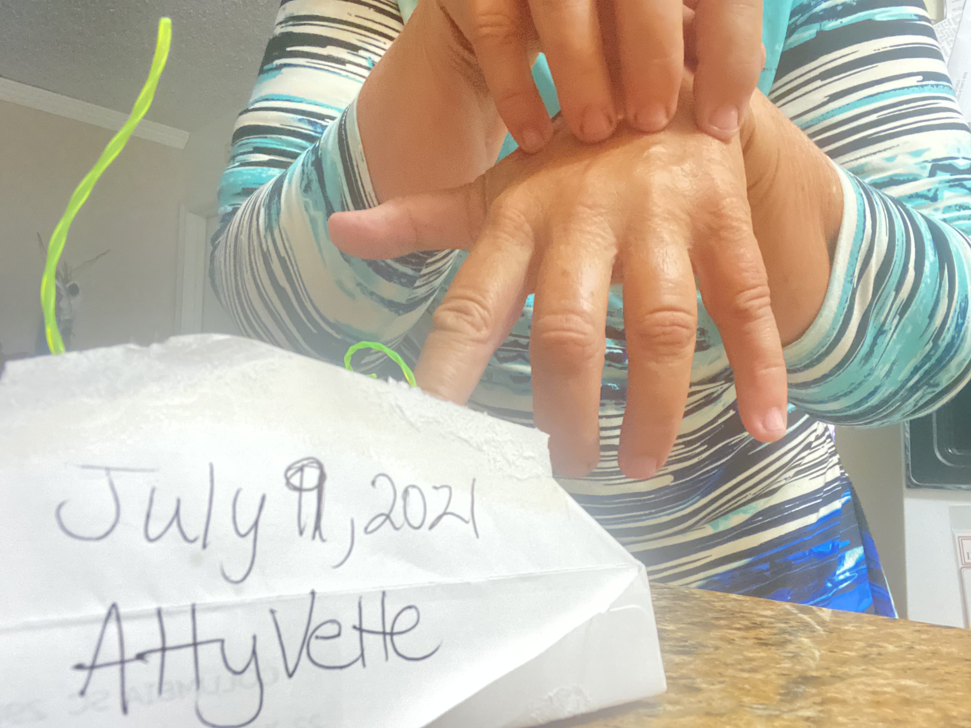 at least I wasn’t “crabby” doing this asl