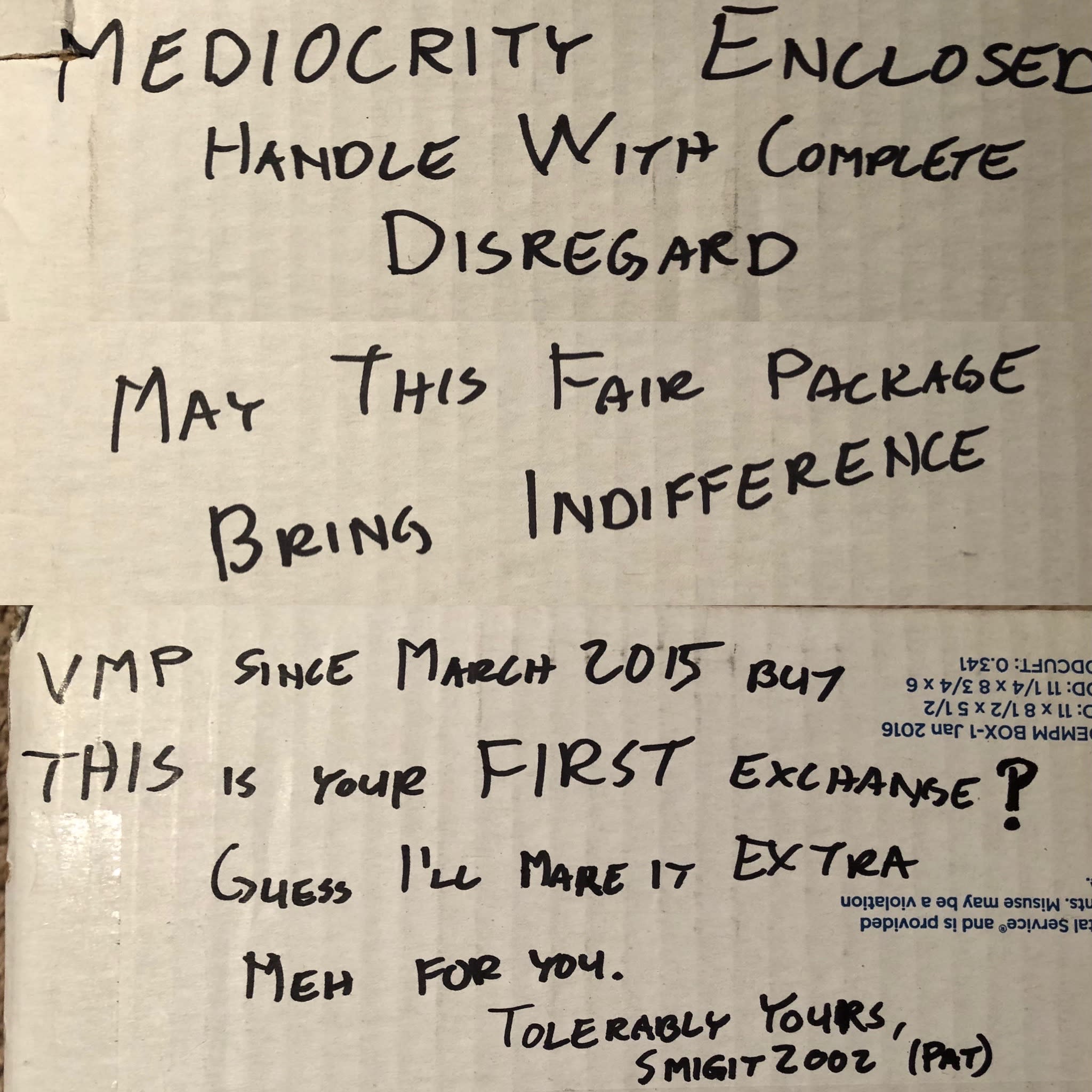 Exterior MEH Exchange Gift Box