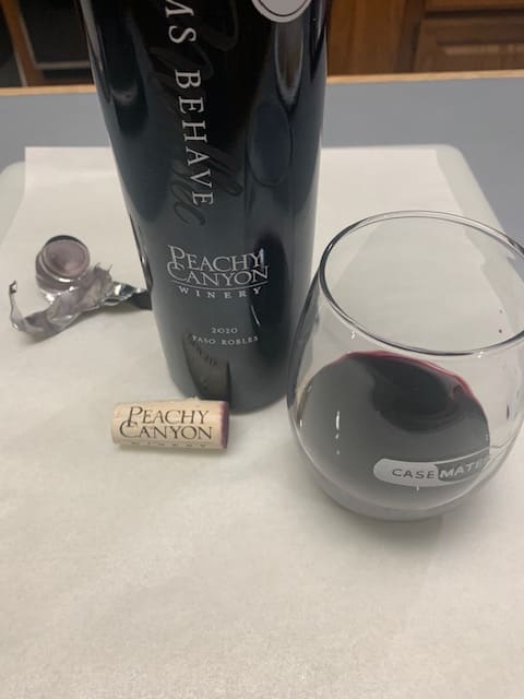 Peachy Canyon Ms Behave Malbec