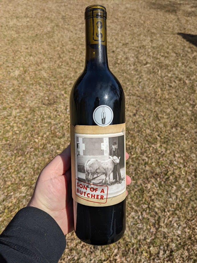 Bottle of SOB- Front