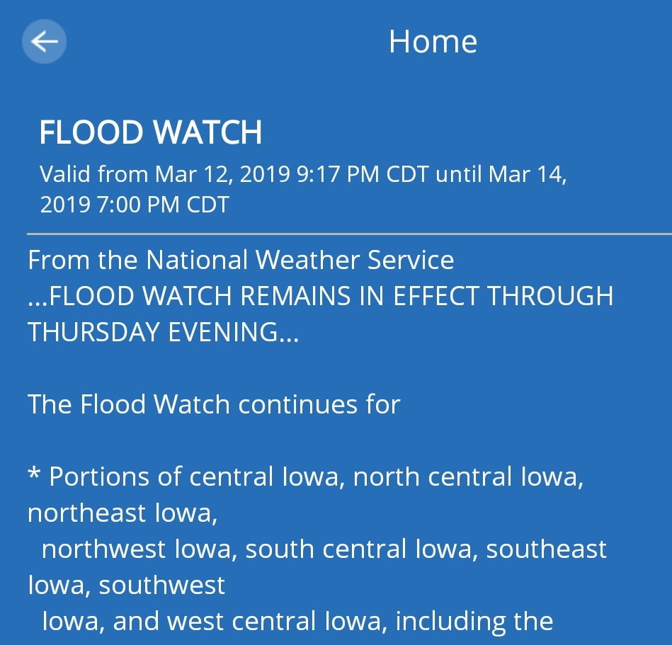 flood watch