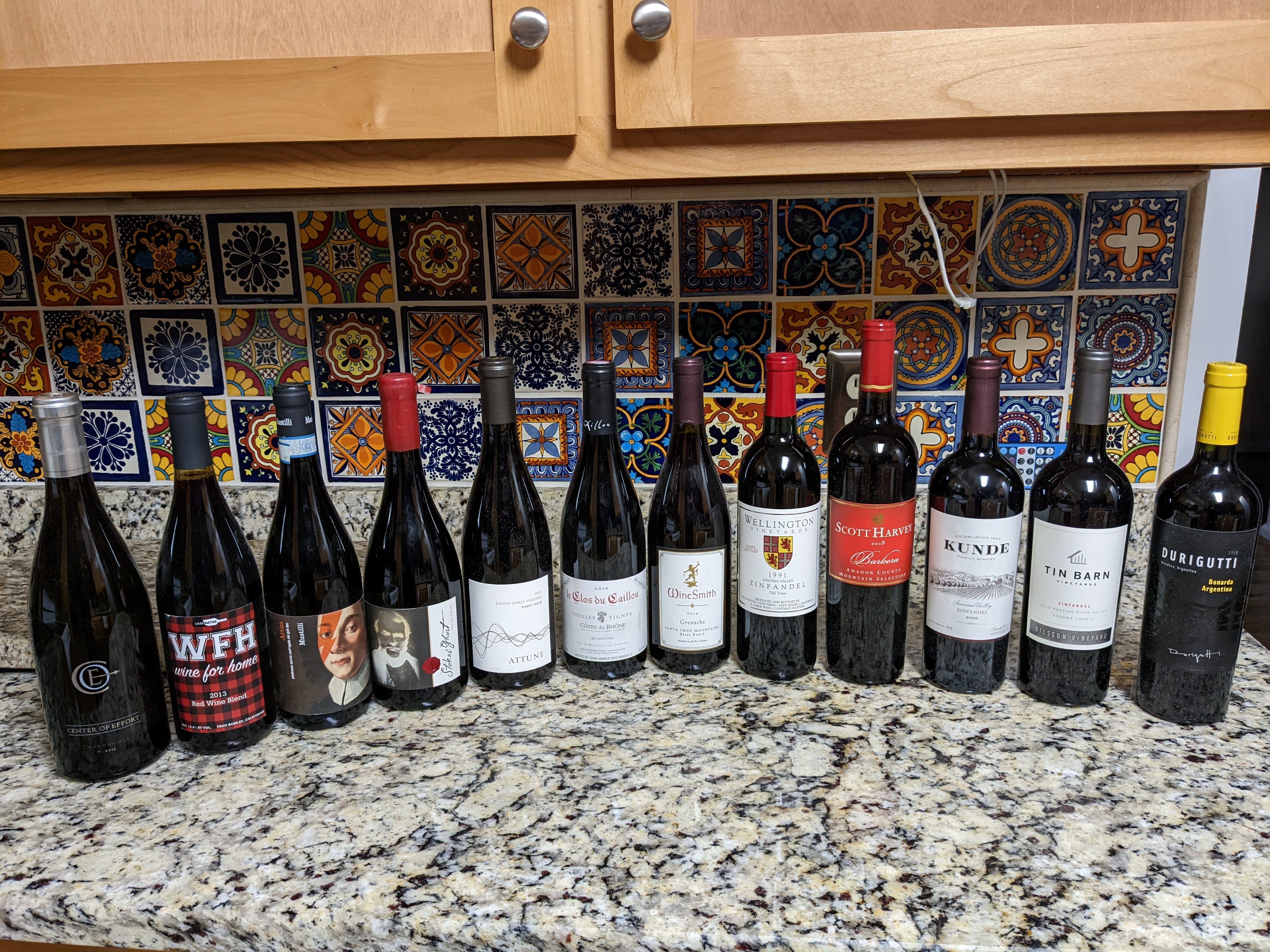 The lineup.  Like others, wish I woulda bought two.  Can't wait to try them all.  