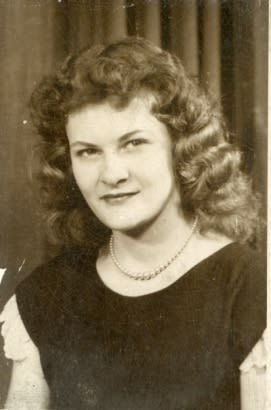 Grandma's senior portrait, 1946