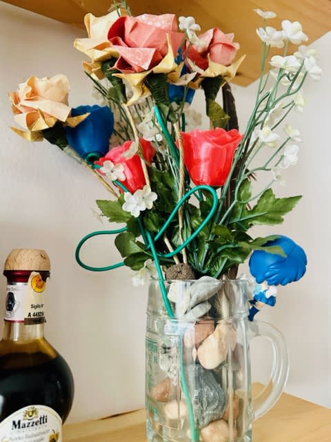 The collection of flowers continues to grow!