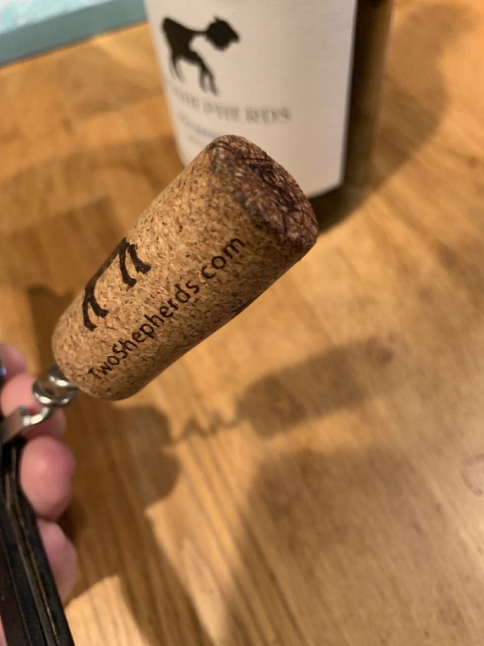 Two Shepherds Vermentino cork