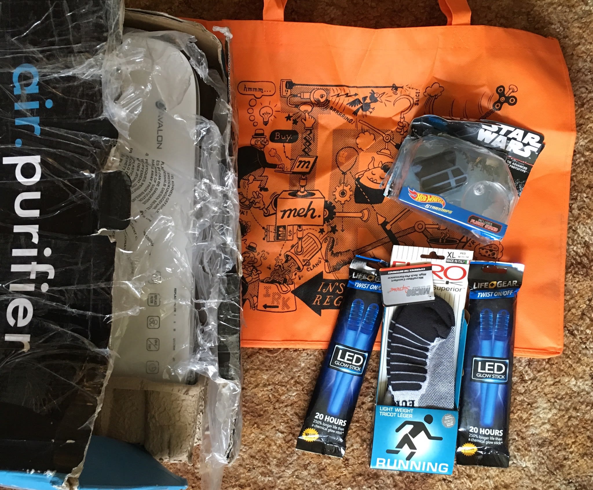 IRK haul of varied things listed above