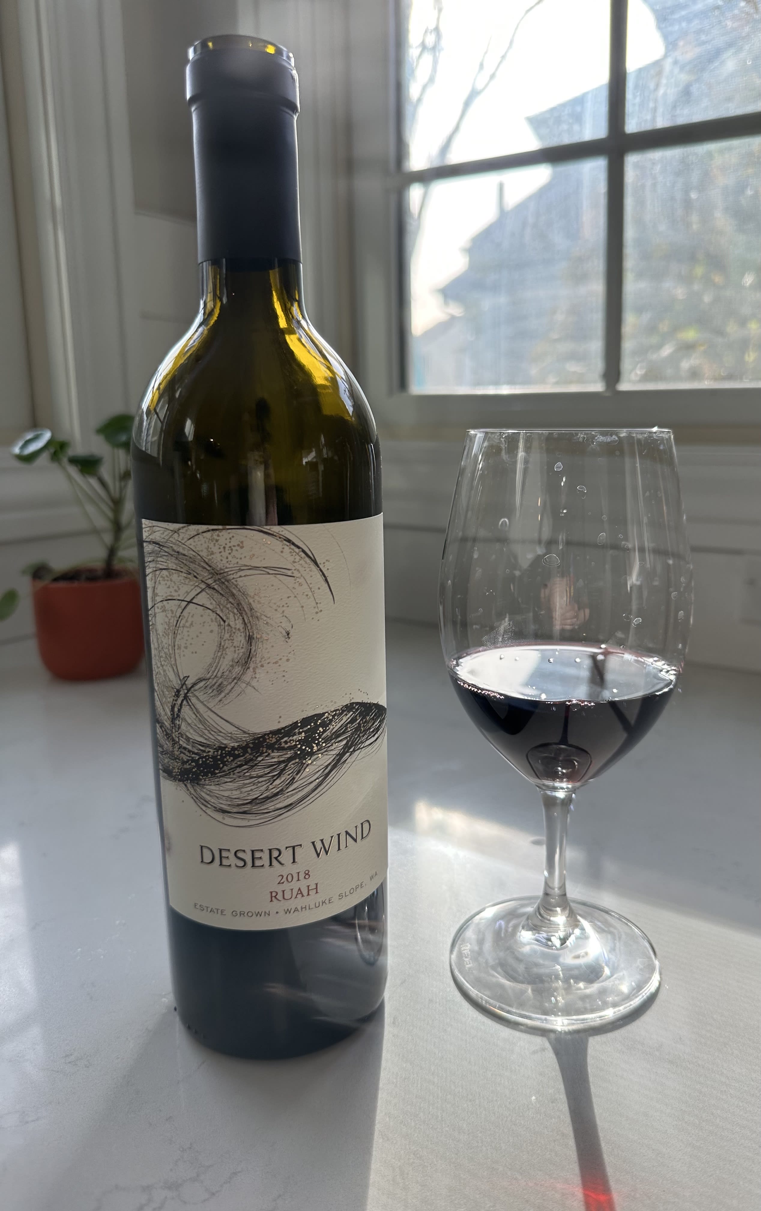Desert Wind Front Label