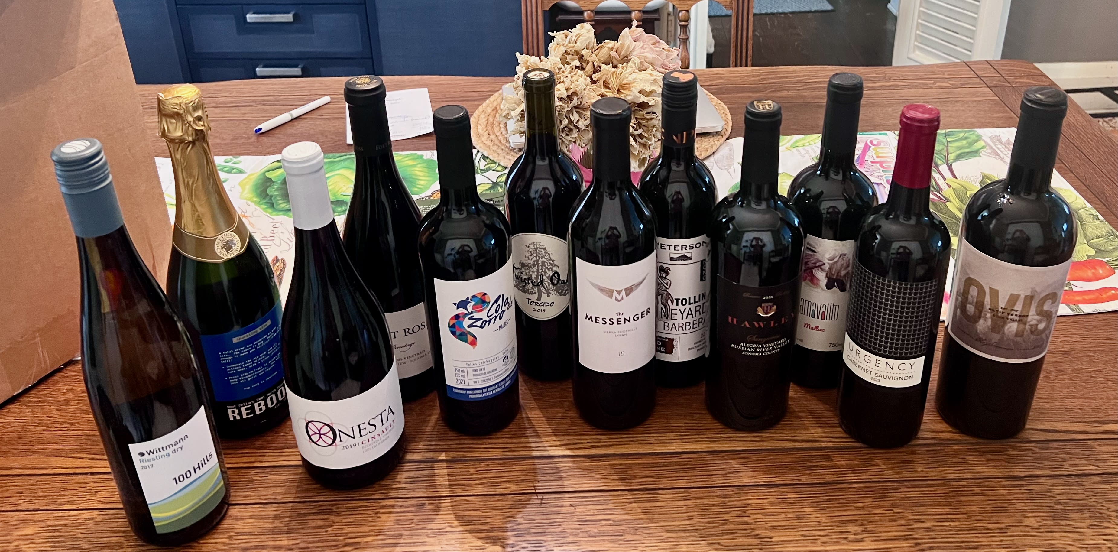 Will enjoy trying these, fun mystery case, thank you!  Know a few of them.  Will probably not try the 2001 Reboot unless advised otherwise.  Cheers! 