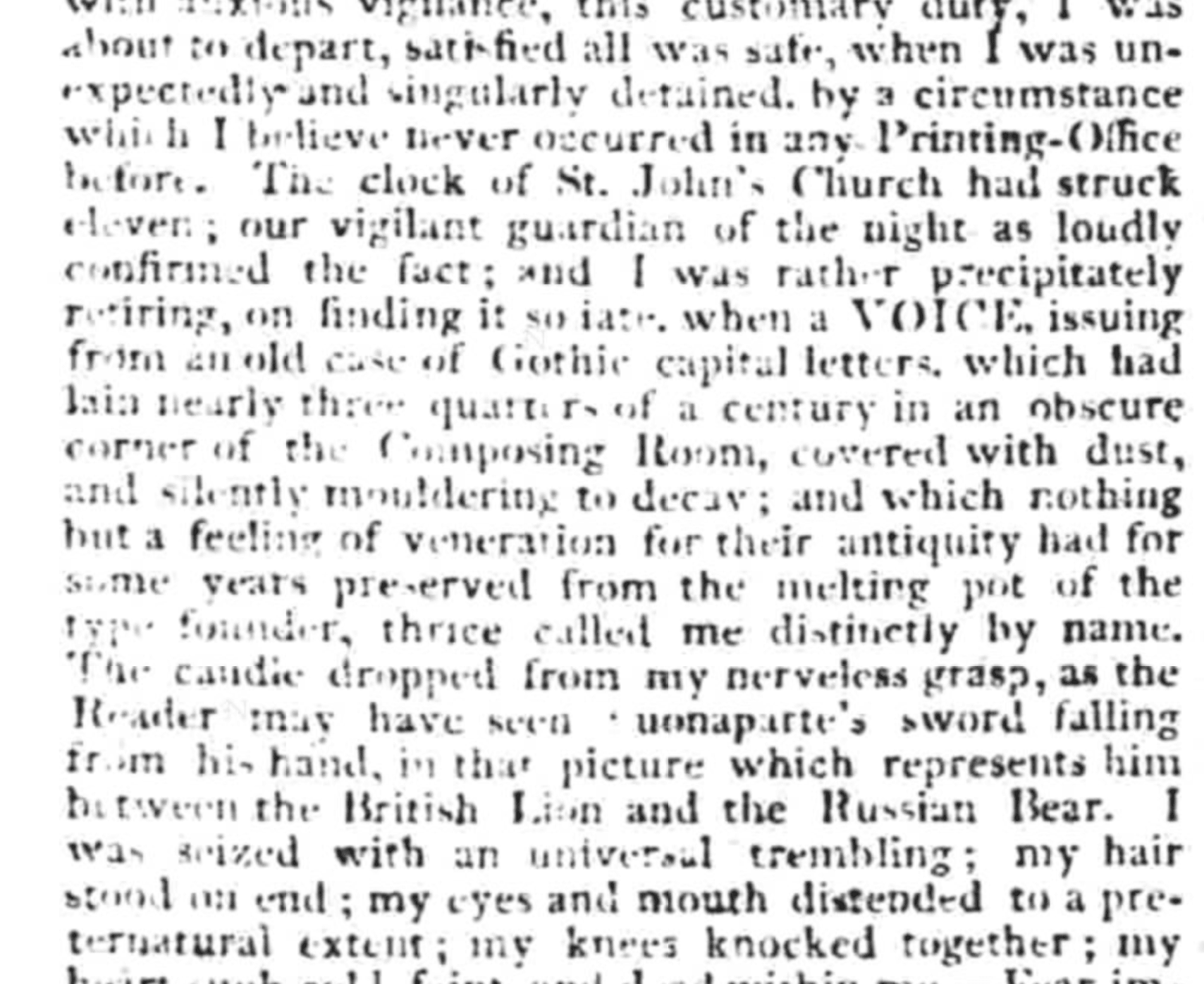 1816, Needs Intelligencer