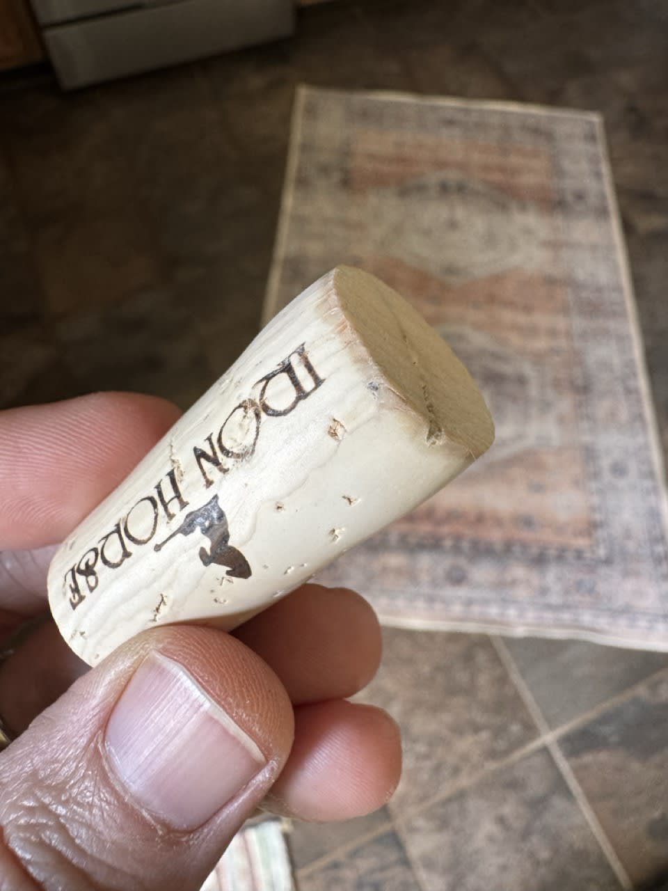 Iron Horse Chardonnay cork