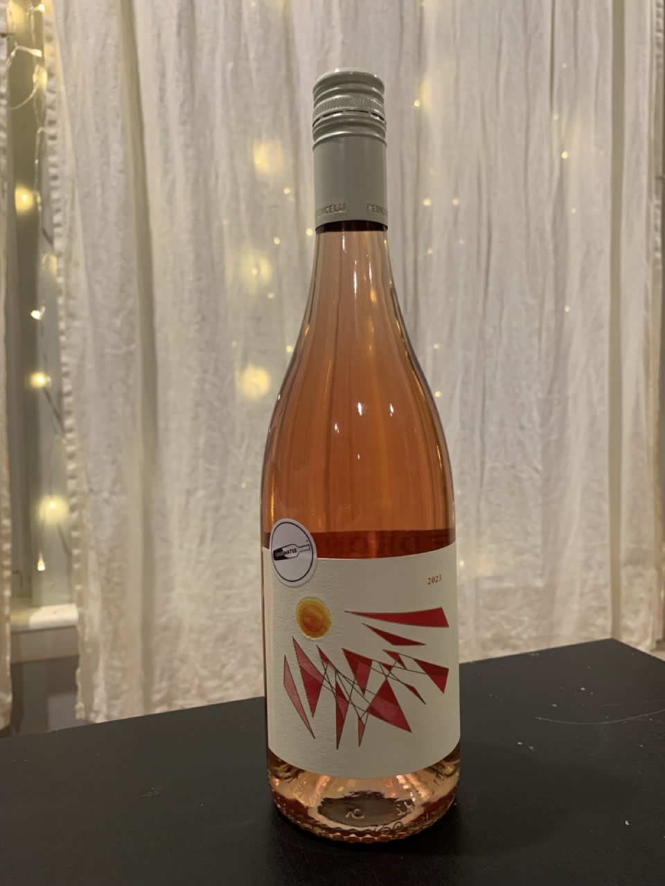 Bottle of Pedroncelli Rosé
