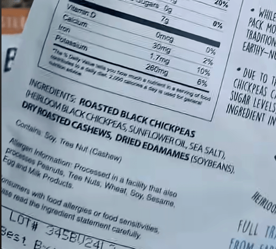 allergen info
