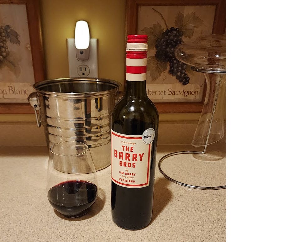 Barry Brothers 2016 Bottle Front 2 and glass